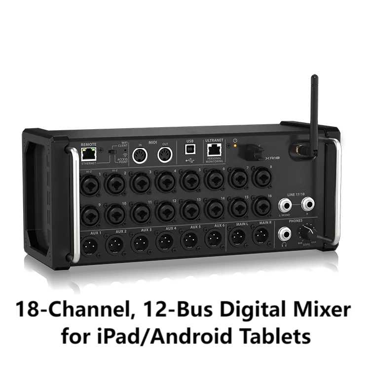 XR18 Router Wi-Fi trimodale integrato Mixer audio Mixer digitale da palco