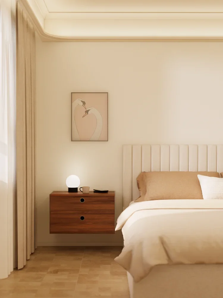 V606 bedside storage rack net hanger second-hand suspended bedside table