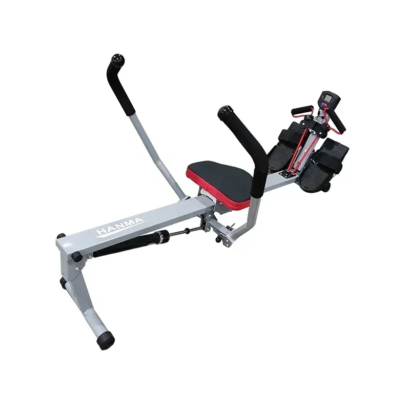 

Multifunction Fitness Rowing Machine With 12 Level Adjustable Resistance Indoor Exerciser
