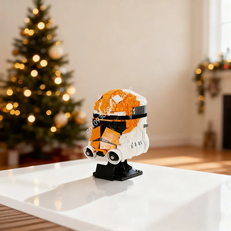 

981 шт. MOC Company шлем Звезда боевая модель строительные блоки игрушка архитектура сборка Рождественский подарок DIY образование дети день рождения