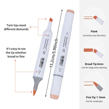 10 最佳銷售 酒精基馬克筆 - №8