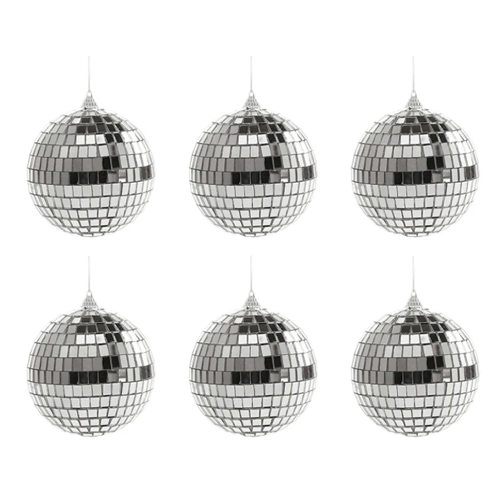 Artfully Designed Disco Ball Ornaments Suitable for Holiday Decor Transform Your Space into a Festive Wonderland