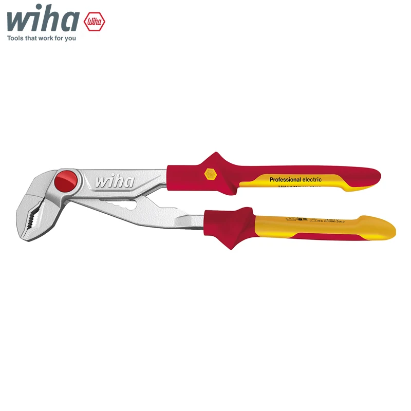 

Wiha 37450 VDE Insulated Water Pump Slip Joint Pliers 250mm