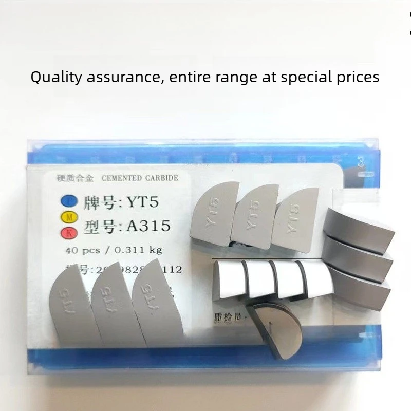 

30pcs Carbide Turning Inserts YT15/YT14/YG6/YG8/YW2/YW1 A320Z for CNC Lathe & Brazed Tools