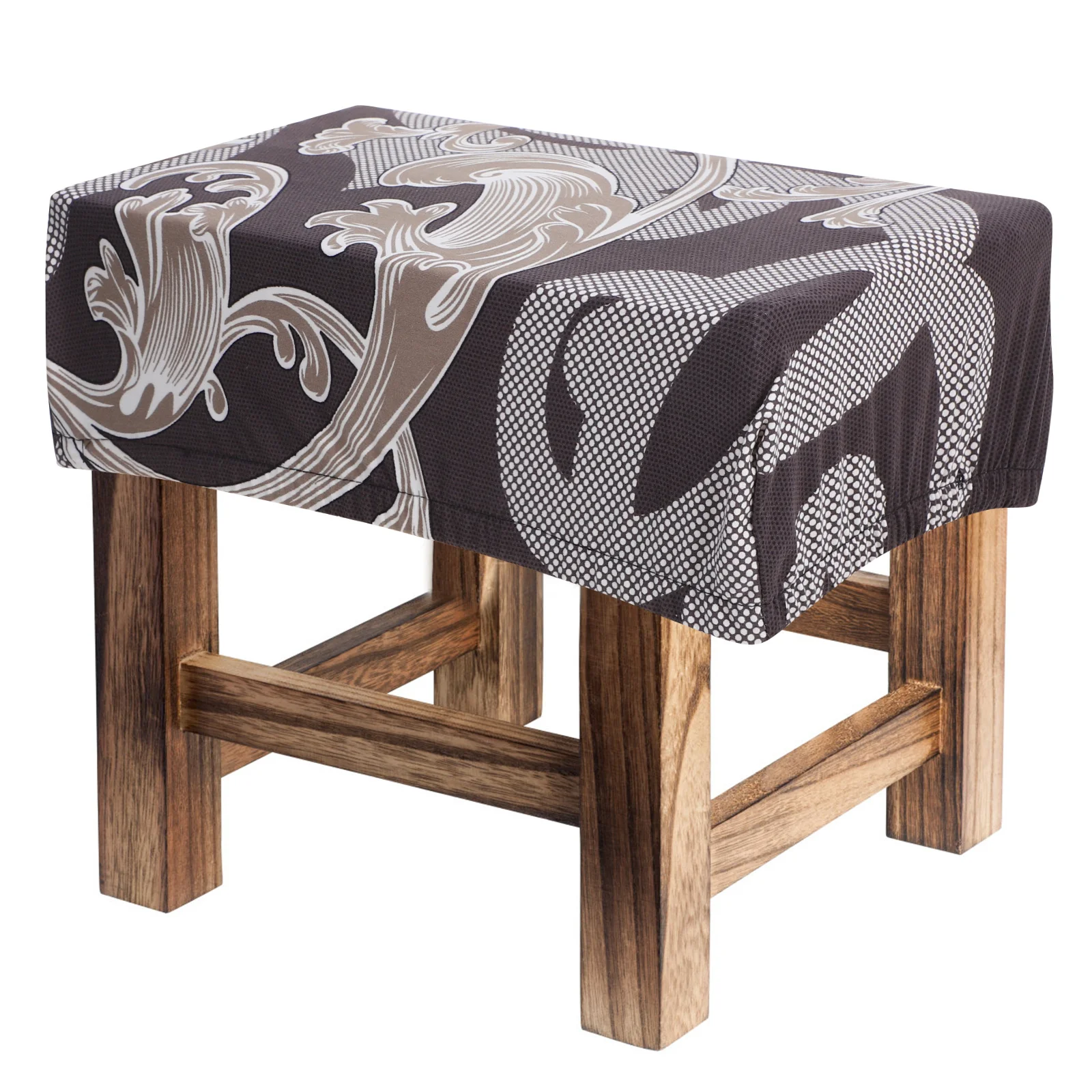 

2Pcs Milk Silk Chair Covers High Elasticity Waterproof Stain Resistant Dining Room Office Armless Accent Slipcovers