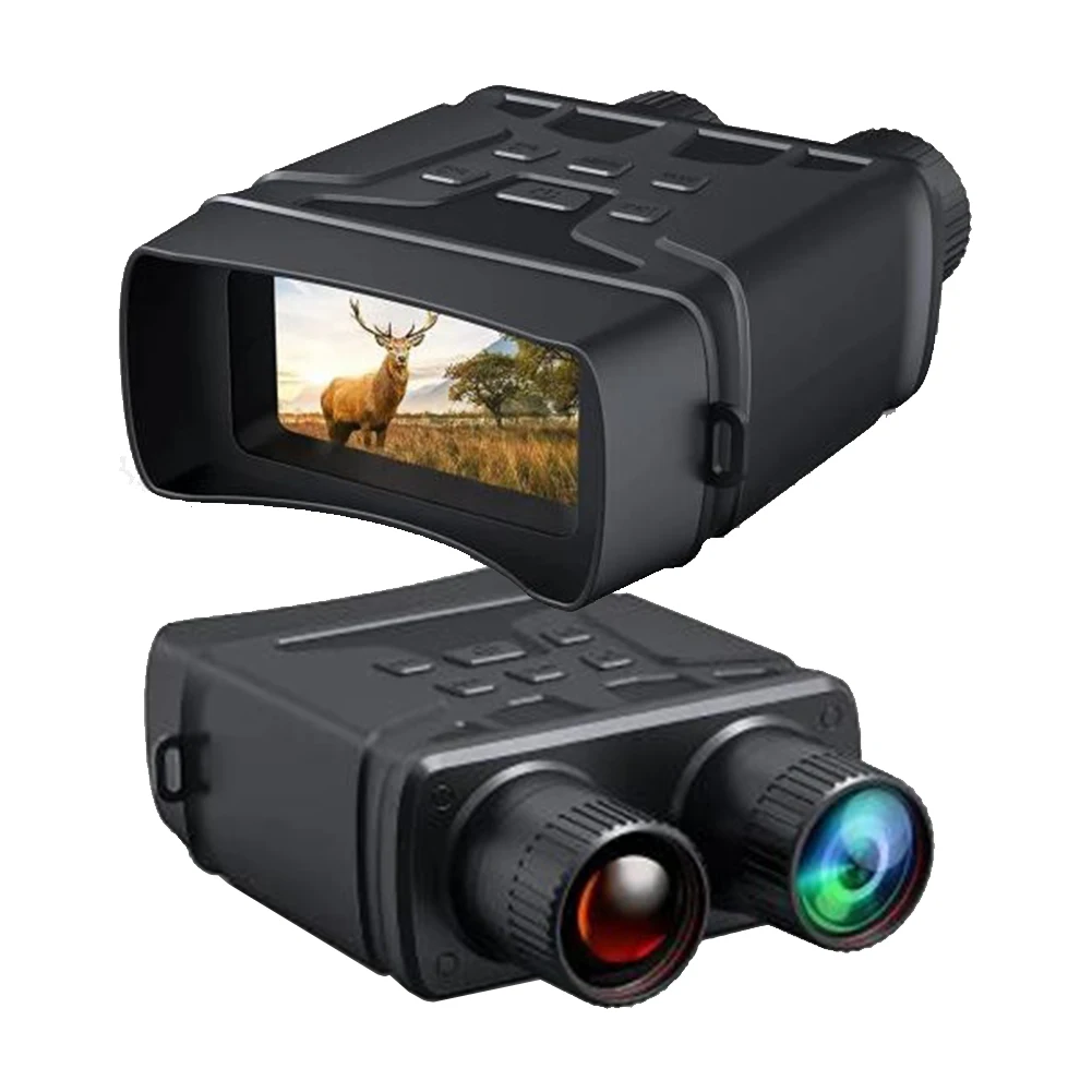 

1080p Binocular Night Vision Infrared Monocular Night Vision Camera Outdoor 10 Languages 5X Digital Zoom Photo Video Playback