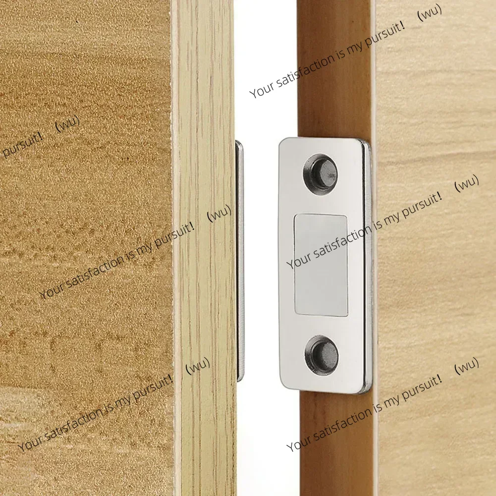 2pcs/Set Strong Door Closer Magnetic Door Catch Latch Door Magnet Furniture Cabinet Cupboard Screw / Sticker Ultra Thin