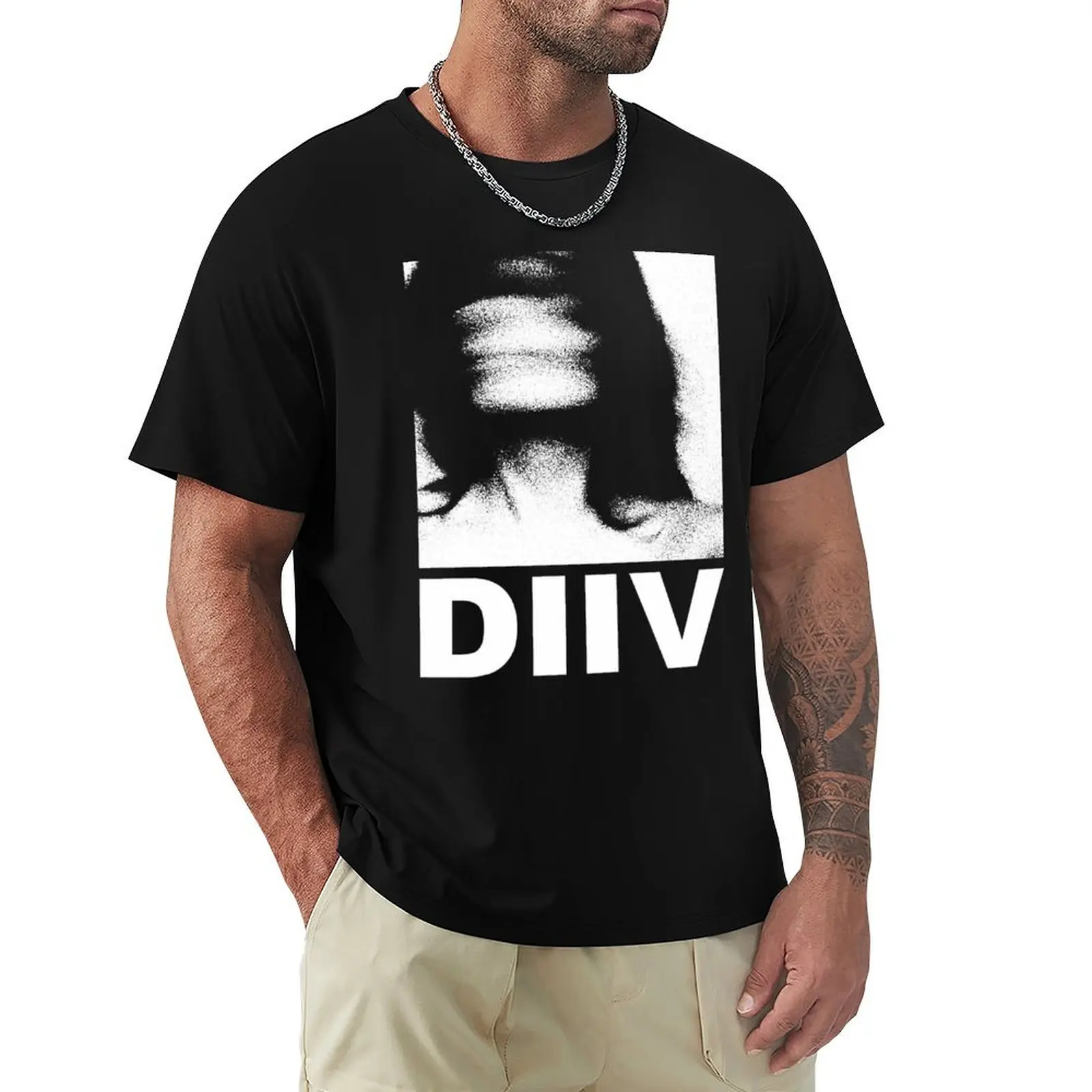 

Diiv fanart T-Shirt Soft Casual Short Sleeve Cotton Tee