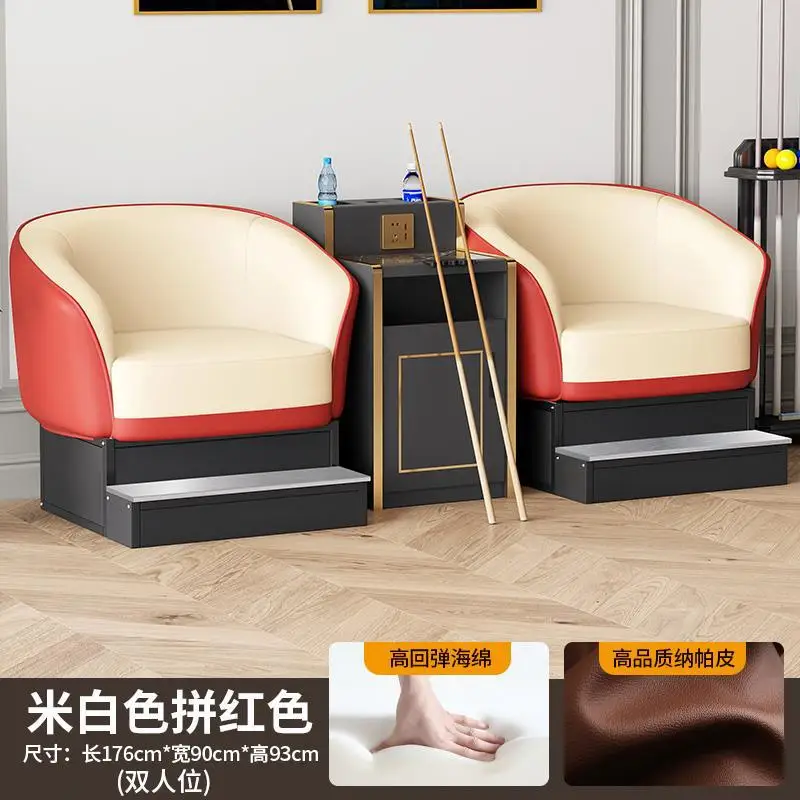 Billiards table and chairs Billiards sofa chairhall special chair viewing chair Leisure table