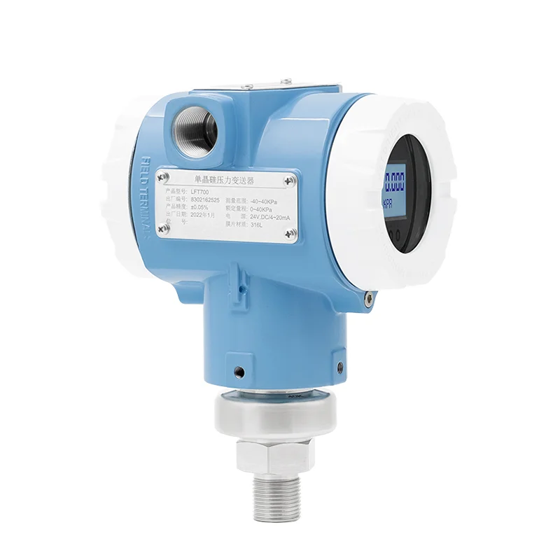 4-20ma Hart Output IP67 Anticorrosive Monocrystalline Silicon Gauge Absolute Pressure Sensor for  Liquid Steam