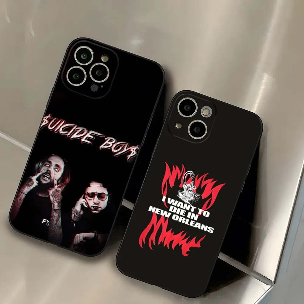 

Suicideboys G59 Phone Case Fundas Design for iphone 15 14 Pro Max 13 Mini 11 12 Xr X Xs 6s 6 7 8 SE Plus Back Cover