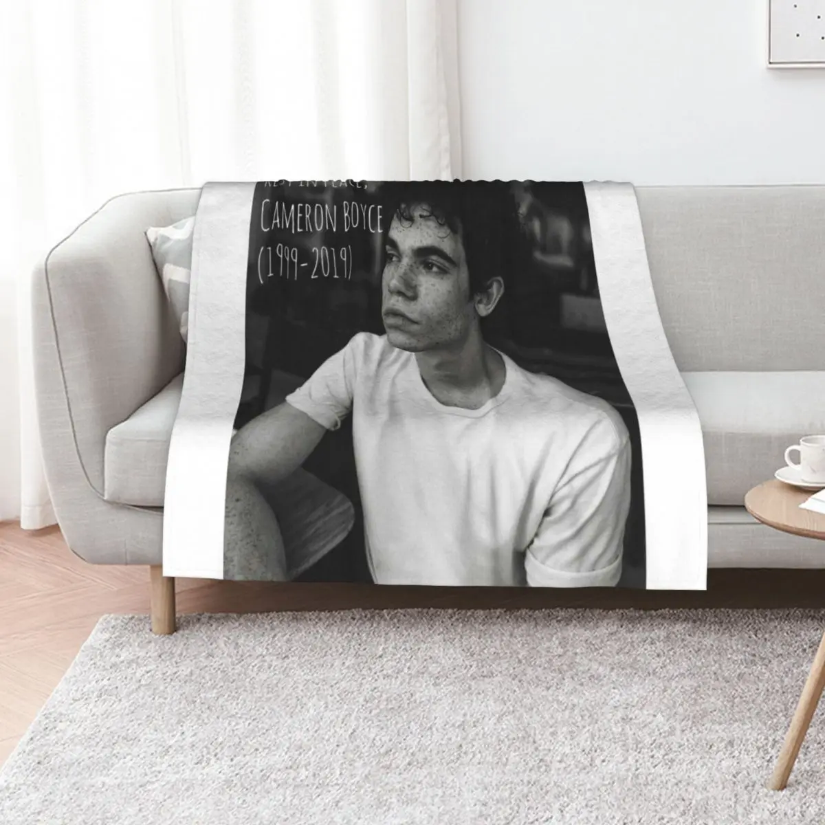 Cameron Boyce Throw Blanket Luxury Decorative Sofas funny gift For Baby Heavy Blankets Sofas Of Decoration Blankets