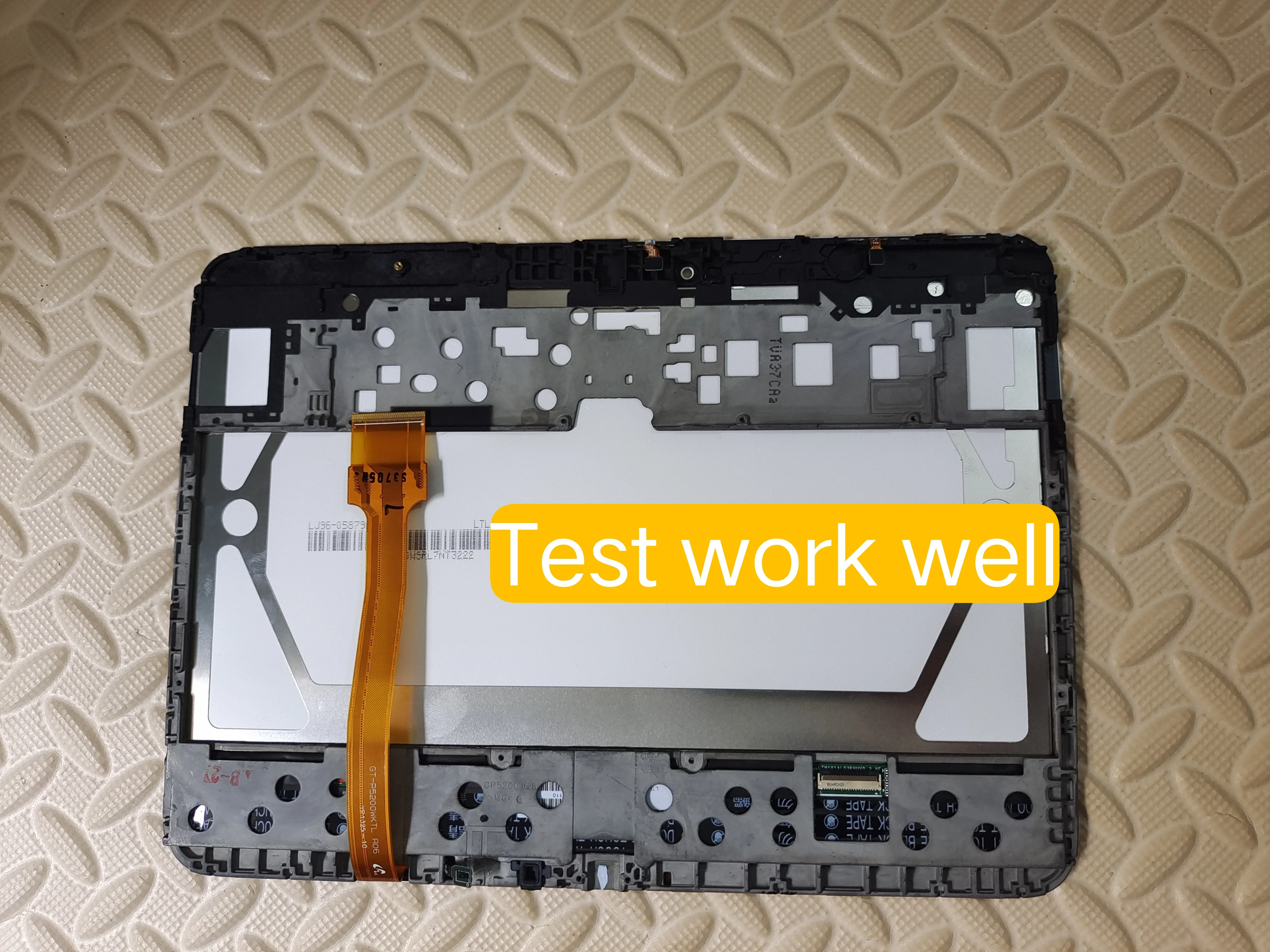 For Samsung Galaxy Tab 3 GT-P5200 GT-P5220 GT-P5210 P5210 P5200 P5220 LCD Display Screen Panel Digitizer Sensor Assembly Frame