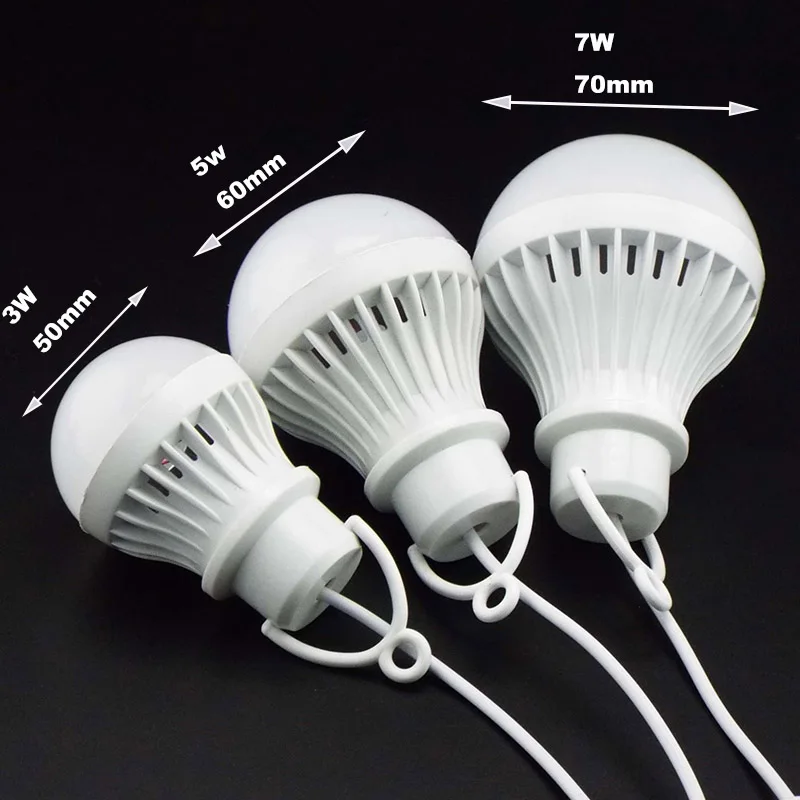 5V USB Power Portable Camping Lamp Lantern Mini LED Bulb Book Light Reading Study Table Super Birght for Outdoor u