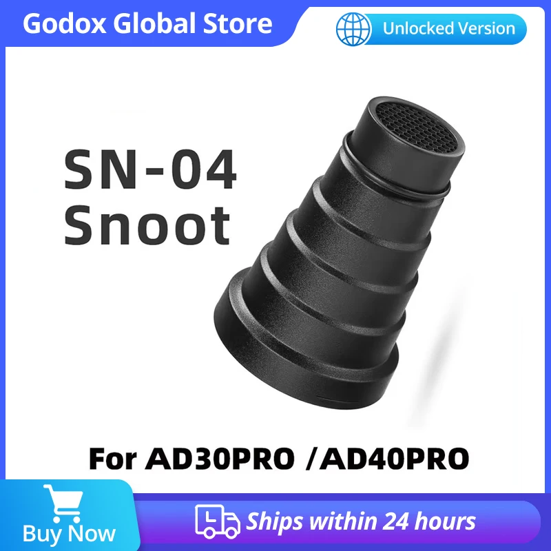 GODOX for Godox AD300PRO AD400PRO Accessories SN-04 Snoot Studio Flash  Professional Studio Light Fittings Suitable