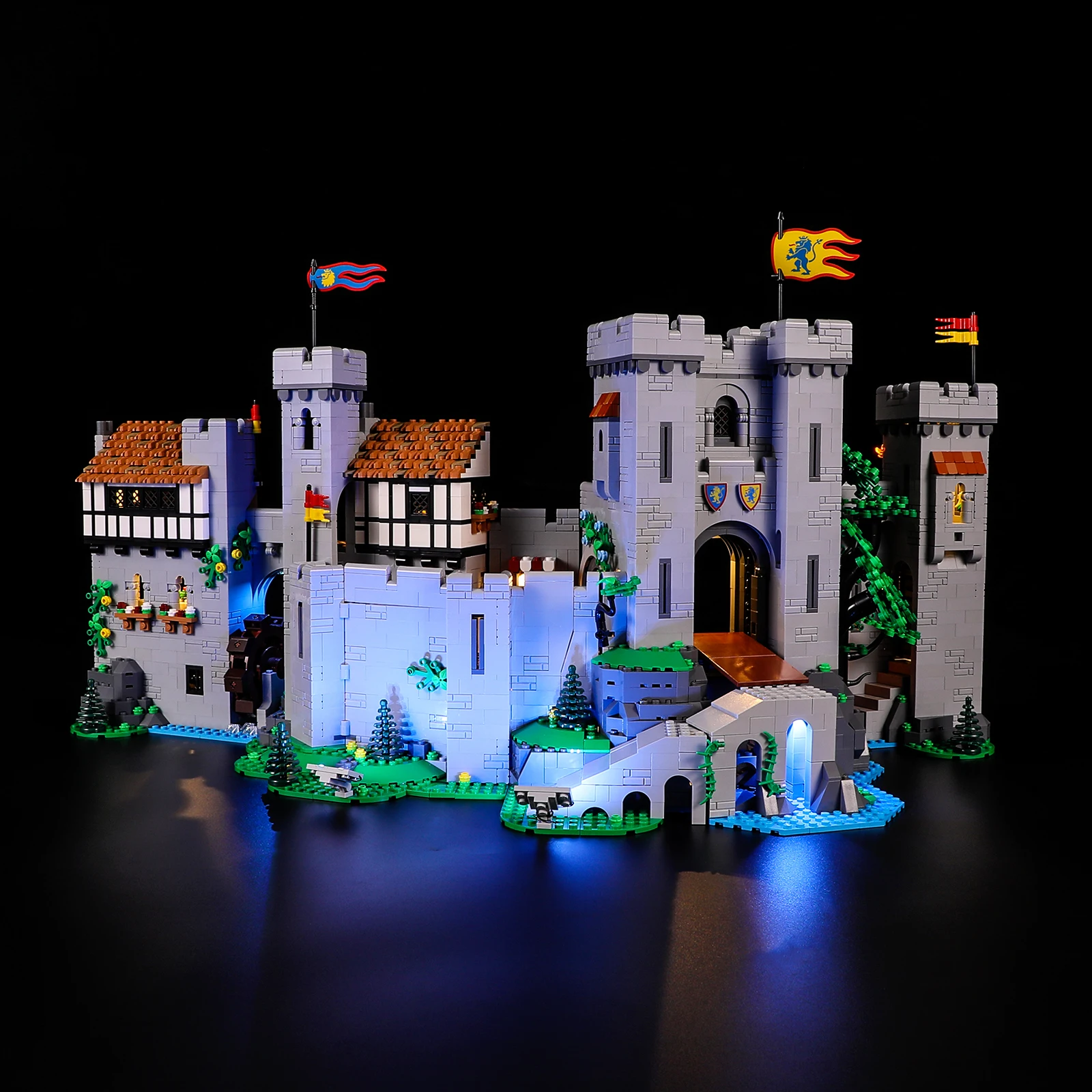 LED Light Kit for 10305 Lion Knights' Castle Building Blocks Lights (NO Blocks Only LED Light) Bricks Lights Set For Children