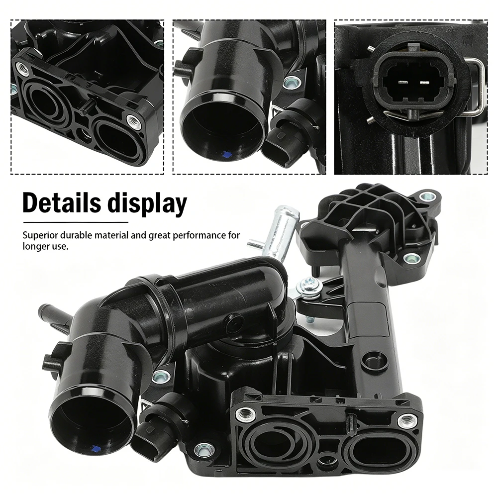 Direct Replacement Thermostat Housing Assembly for Jeep For CHEROKEE For KL 2.2D 2015-2018 No Modification Required