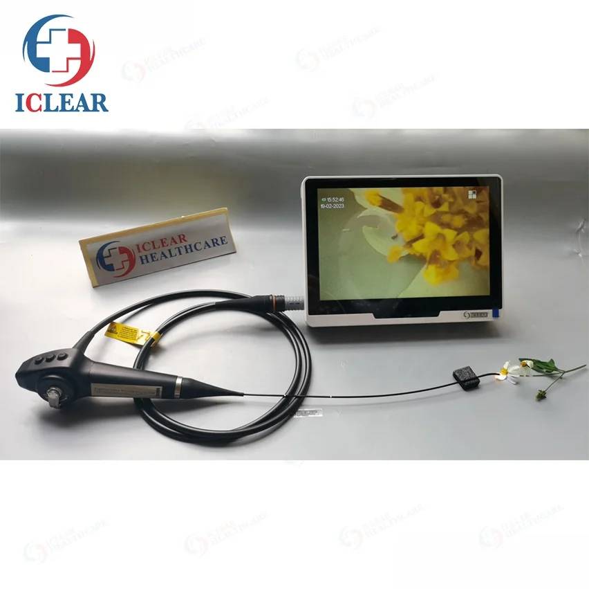 Portable ENT endoscope Medical CMOS LED Flexible Video Rhinolaryngoscope