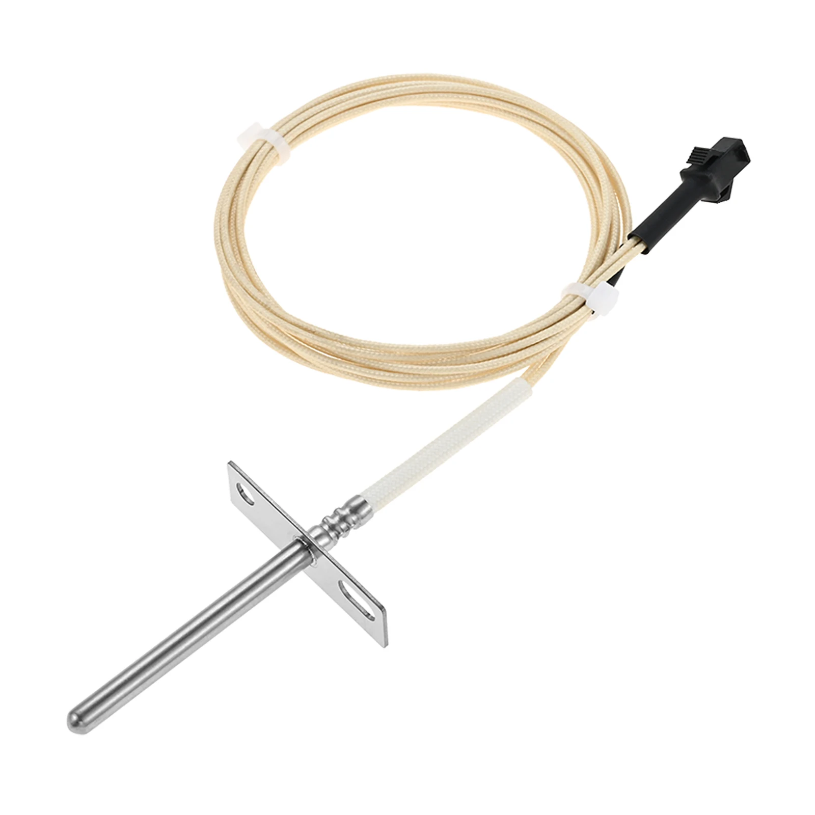 Replacement KIT0373 ELE160 2 inch Temperature Probe With Plugin Adapter Fit For Traeger Ranger Pellet Grills TFT18KLD TFT18KLD