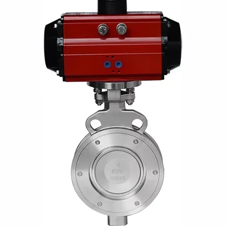 Direct Sales Customized Pneumatic Triple Eccentric Wafer Butterfly Valve High Performance-Made in China
