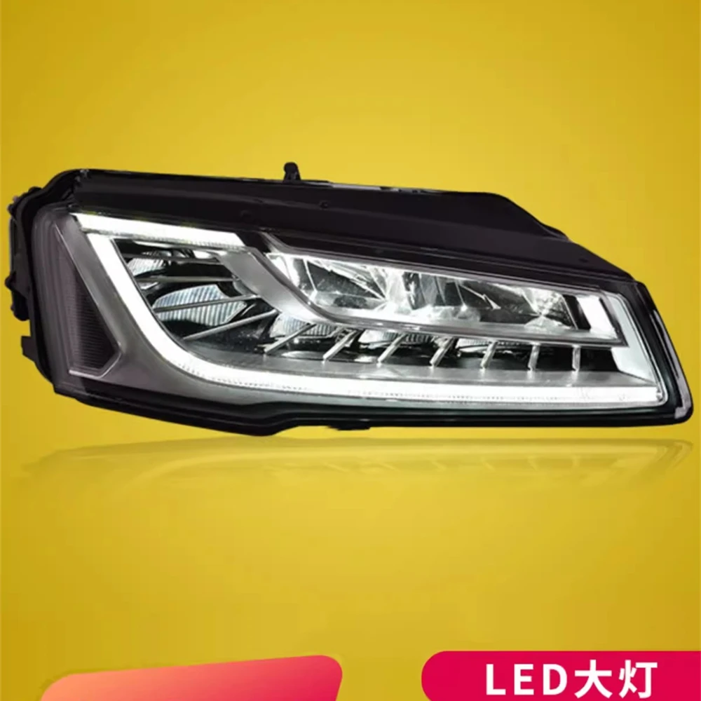 Car led front lamp Headlight Assembly for Audi A8 2011-17 DRL daytime running light Turn Signal 2pcs