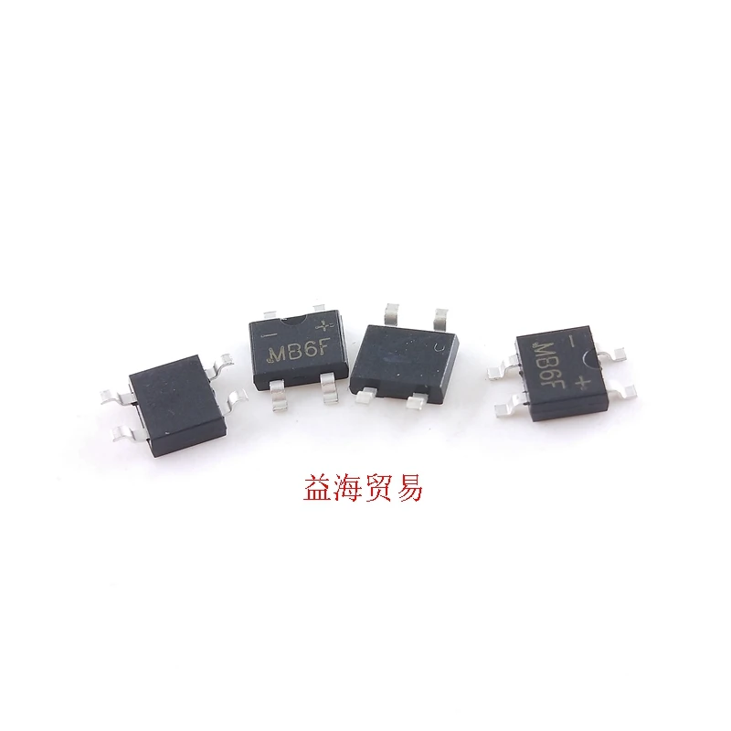 1000PCS/LOT MB6F NEW ORIGINAL 600V 0.5A