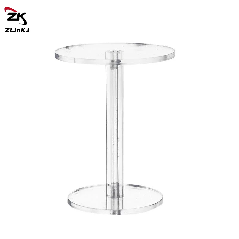 

1PCS Transparent Frame Round Jewelry Blind Box Display Stand Acrylic Clear Bracelet Organizer Shelf Jewelry Storage Rack