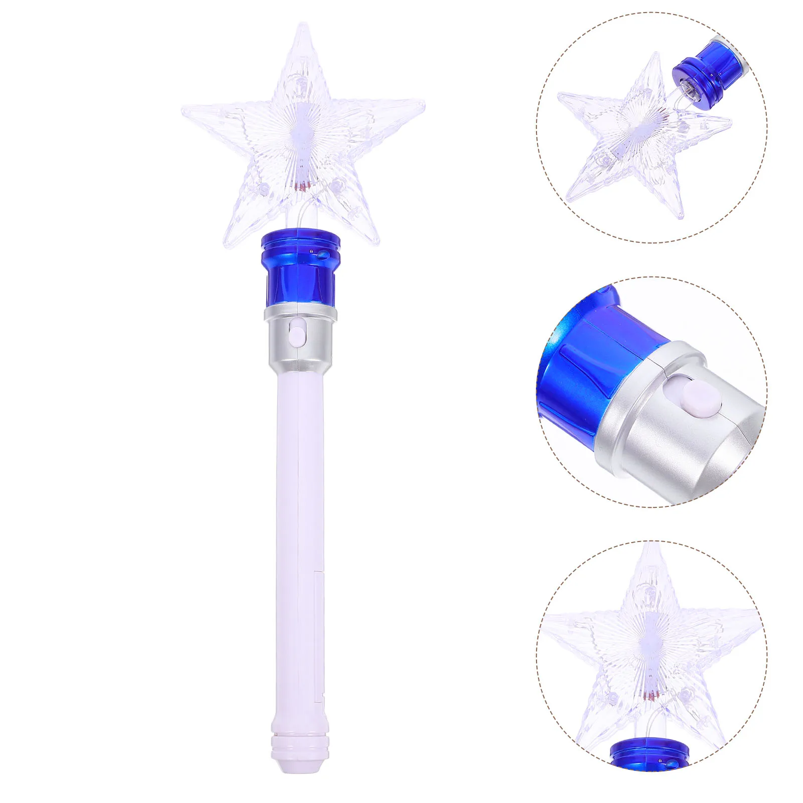 

Glowing Kids Sticks Fairy Children Wizard Party Favors Spinning Toy Light Up LED Festival Concert Decorations