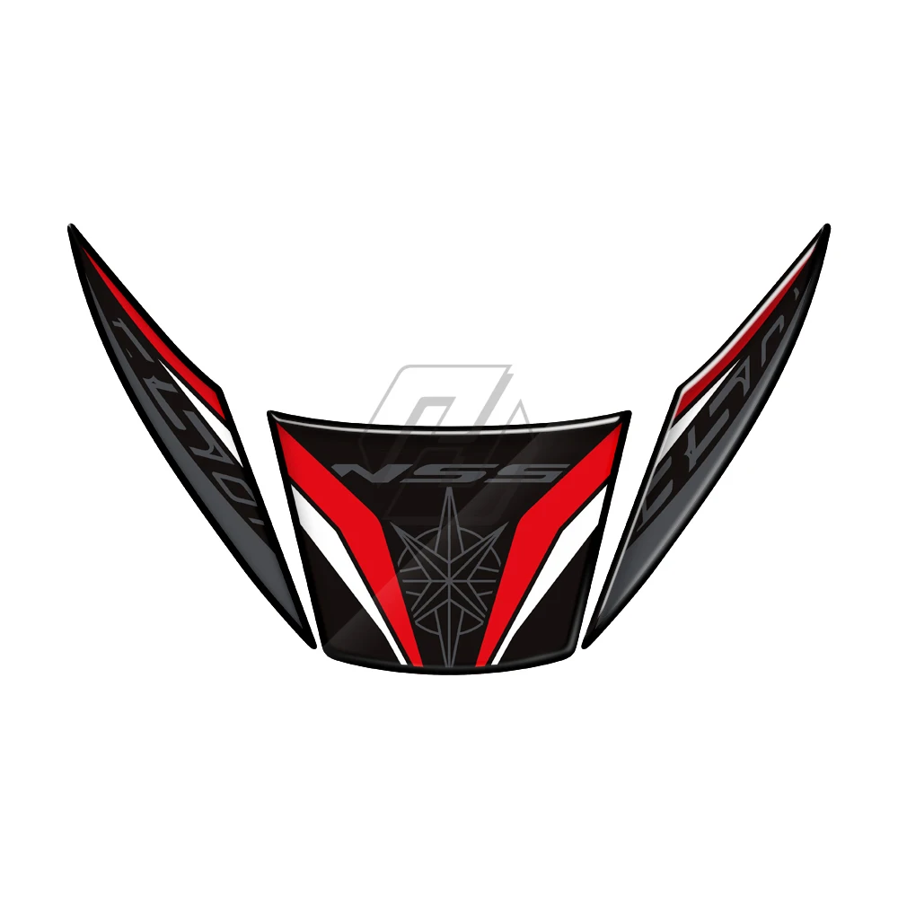 Motorcycle Tail Fairing Sticker for Honda Forza NSS 350 From 2023 3D Resin