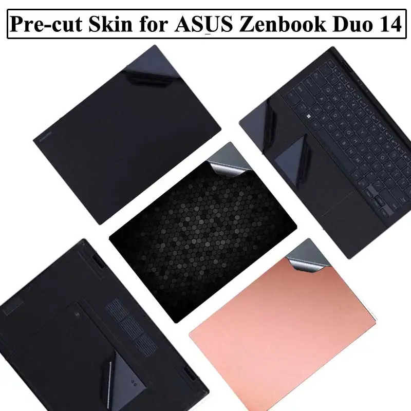 

Pre-Cut Anti Scratch Laptop Vinyl Skin Film Trackpad Film Sticker Cover for ASUS Zenbook DUO 2024 UX8406 UX8402 UX481 UX482