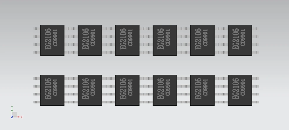 EG2106 High Power MOS Gate Driver Chip / Compatible with IR2106/IR2101Fan7382