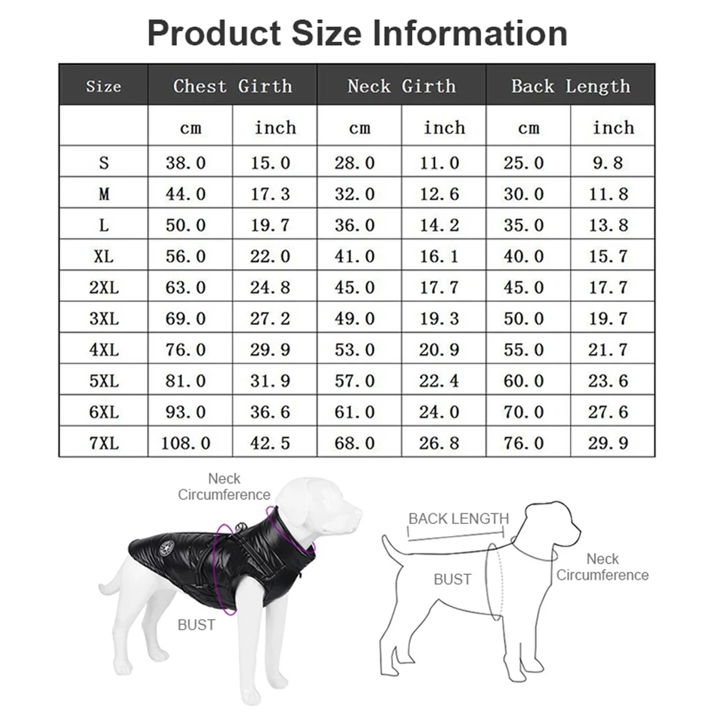 Winter Warm Pet Dog Clothes Winter Dog Jacket Dog Warm Clothes with Harness Waterproof Winter Jacket for French Bulldog Costume