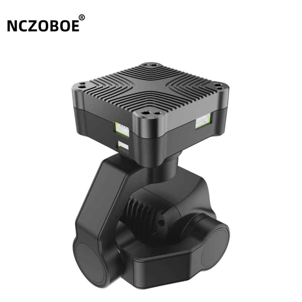 NCZOBOE A2W Dual 5MP Visible Light Gimbal Camera,AI Multi-Target Recognition, AI Target Tracking for MAVLink Protocol, 118g