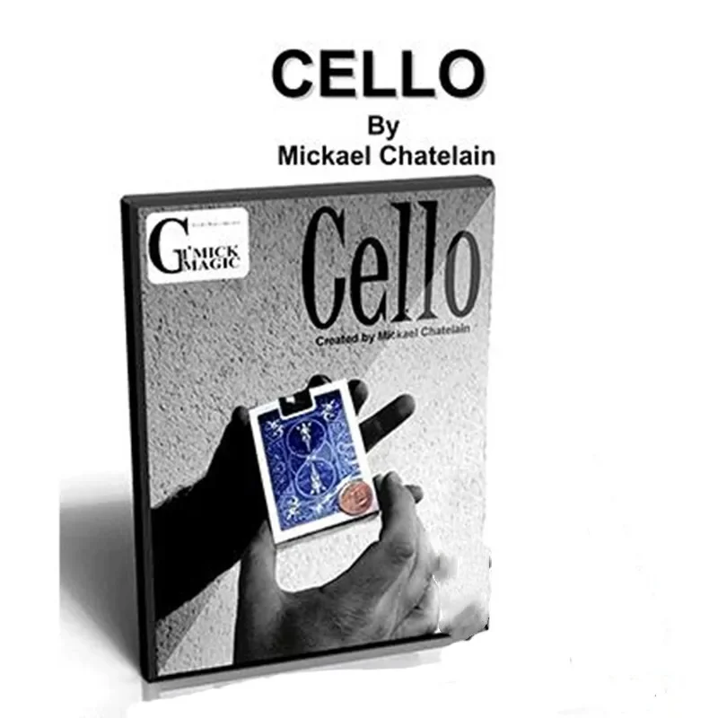 Cello (Gimmick+DVD) By Mickael Chatelain - Trick Street Magic Props Illusions Mentalism Close up Magie Fun Magician Magia Toys