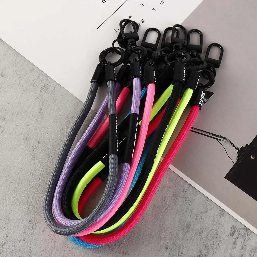 1Pc Diy Phone Lanyard Strap Telephone Chain Cell Phone Holder Car Keys Rope Wrist Strap Lobster Clasp Lanyard Bag Charm