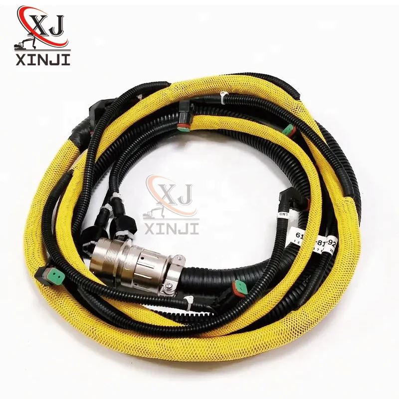 Engine Injection Wiring Harness 6156-81-9211 For Komatsu PC400-7 WA470-5 WA480-5 Excavator Parts