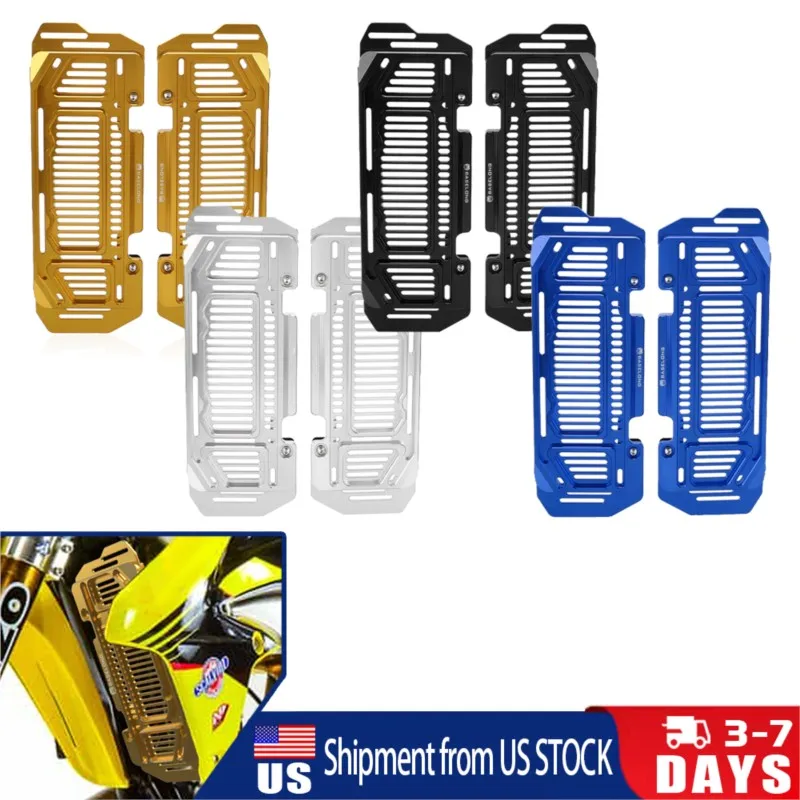 For Suzuki DRZ400E DRZ400S DRZ400SM DRZ400 DRZ 400 E S SM RM250 RM125 RM 125 250 1996-2024 Radiator Guard Grille Cover Protector