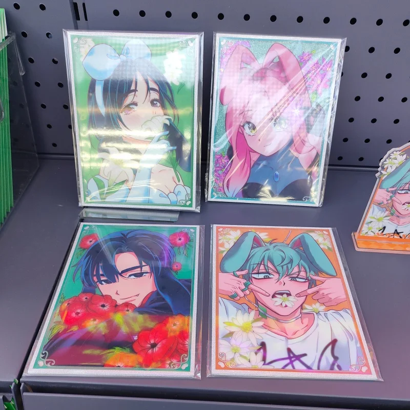 

Alien Stage Rabbit Series Аниме Акриловая подставка Оригинальный бумажный цветной настольный орнамент Вентилятор Подарочный настольный аксессуар для Ivan Till Mizi