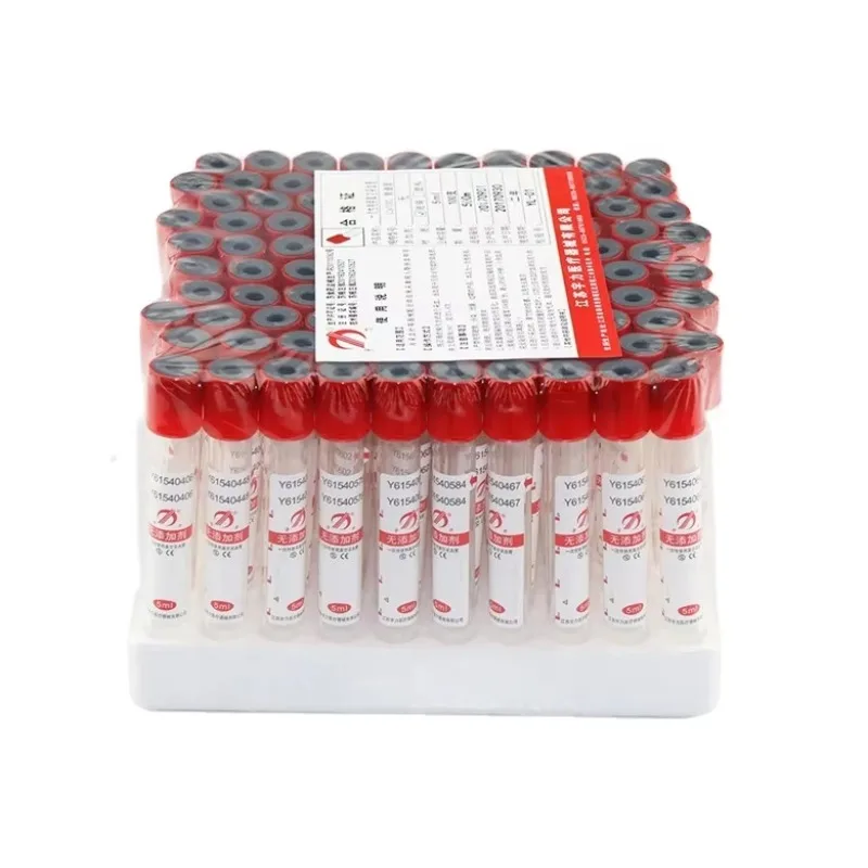 

100pcs/ Tubos De Recolección De Sangre Vacuadoras De 3m'ml/5ml/10ml Para Suministros De Laboratorio Veterinario