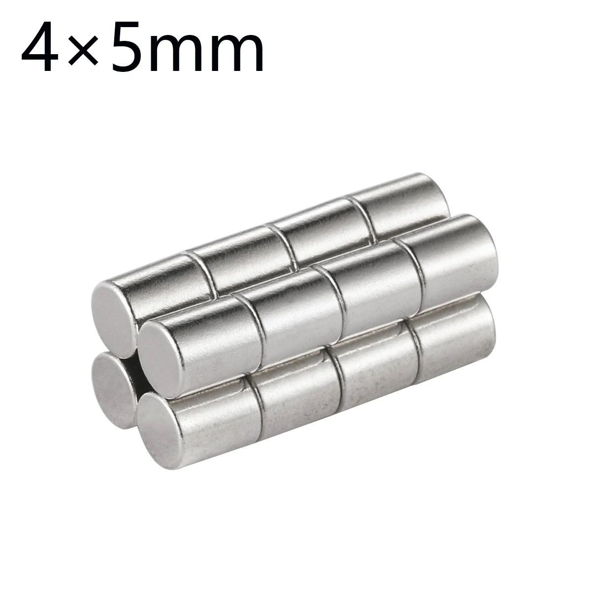 50~300pcs 4x5mm Round Magnet N35 NdFeB Permanent Strong Disc Fridge Sheet Neodymium Magnets DIY Magnetic Accessory Tool 4*5mm