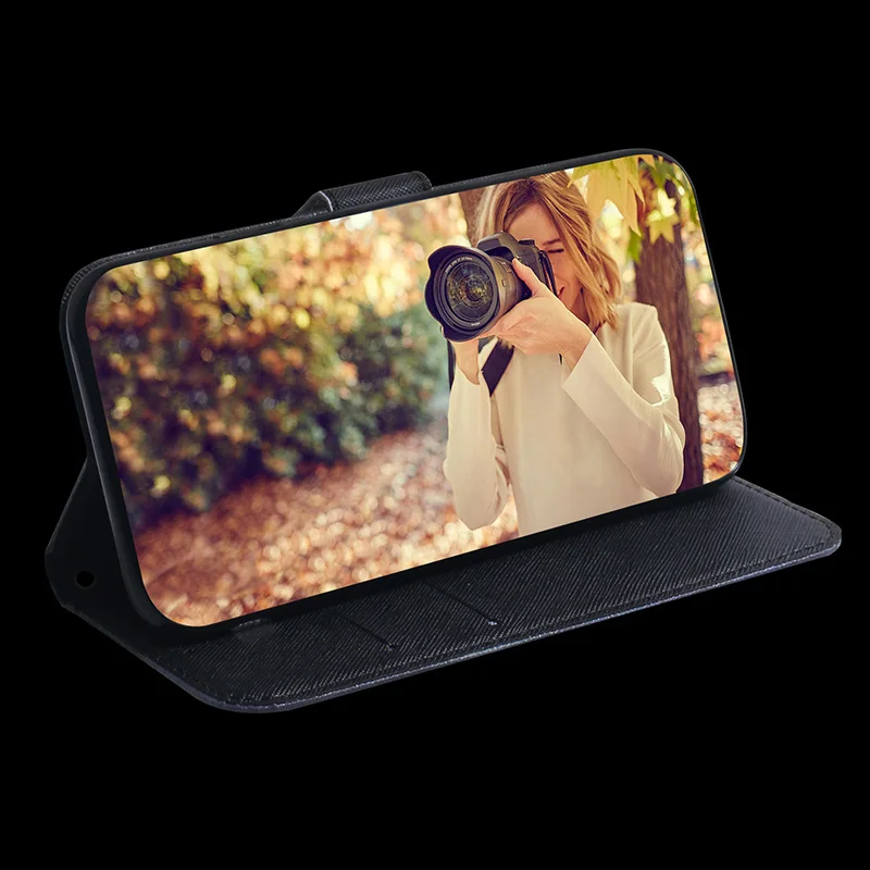 Painted Flip Leather Magnetic Case For Samsung Galaxy J6+ J4+ PLUS  J6 2018 J7 J5 J3 2016 2017 EU J2 Phone Cover view 4