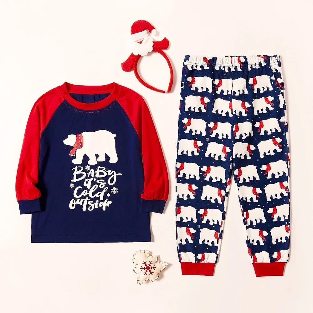 Christmas Pyjamas Set Family Matching Adult Women Men Baby Boy Girl Holiday Pyjamas Xmas Nightwear Sleepwear Pajamas PJs Set