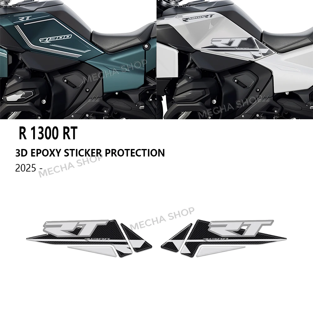 

Для R1300RT R 1300 RT 2025-боковая накладка на бак мотоцикла, 3D полимерная наклейка, защитный комплект