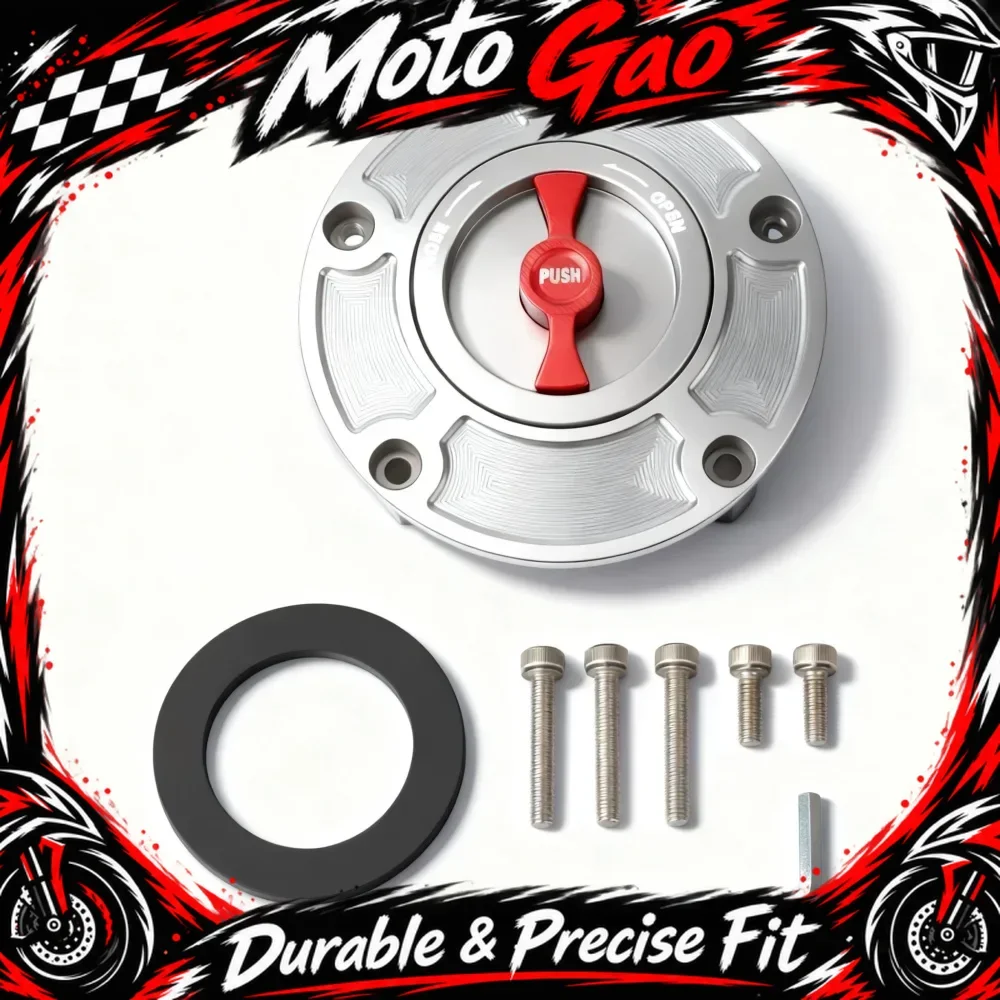 【Precise Fit】Modified quick-release fuel tank cap, anti-theft decorative cover FOR QJMOTOR SRK800RR