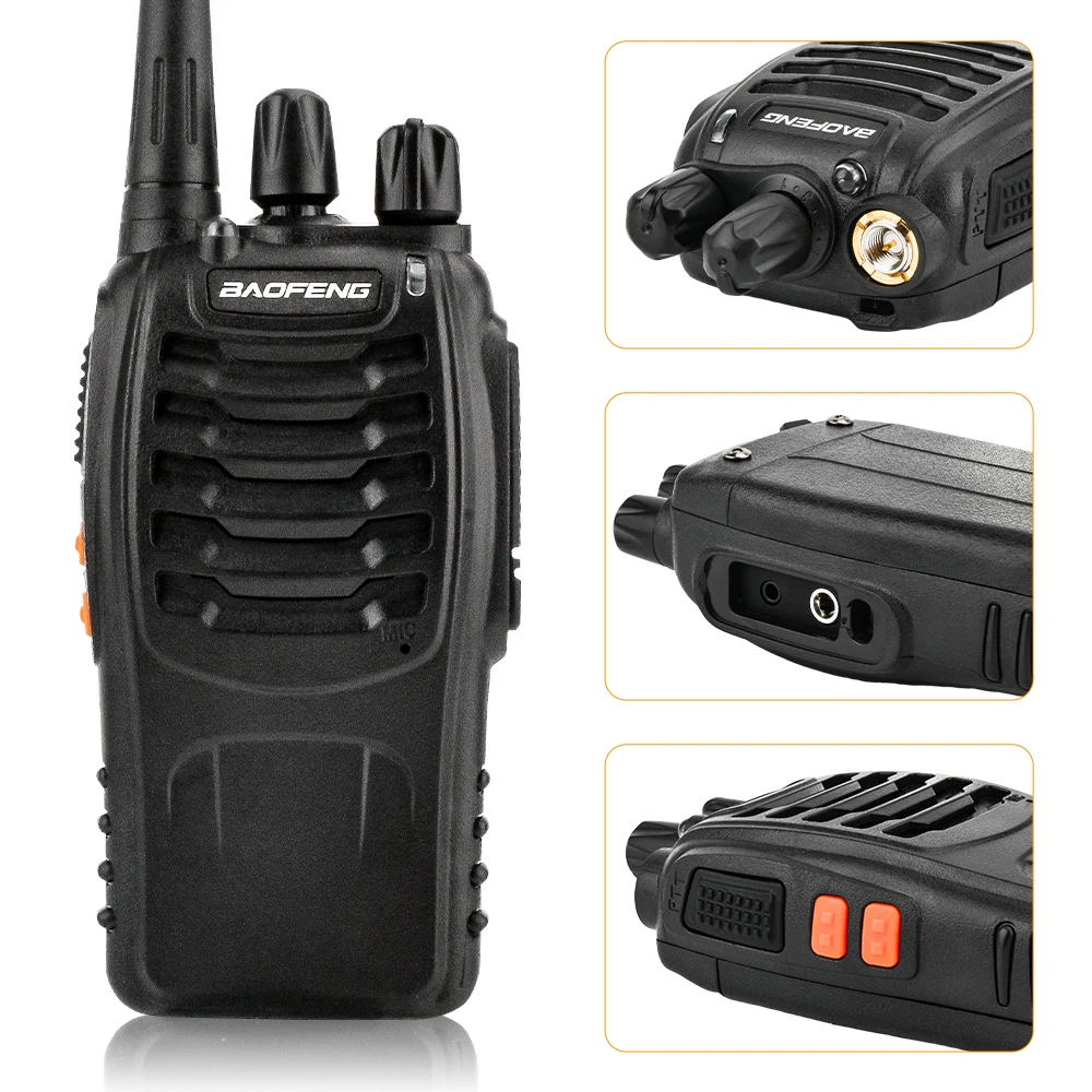 Baofeng BF-888S Draagbare Walkie Talkie 5W Handheld Intercom Communicator 16 Kanaals Lange Afstand Twee Manier Ham Radio Transceiver