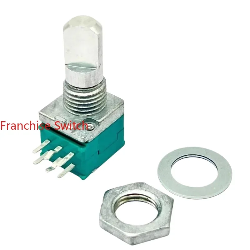 10PCS Audiophile-grade Audio Small RK09 Precision Rotating Carbon Film Potentiometer, Dual B50K D Axis
