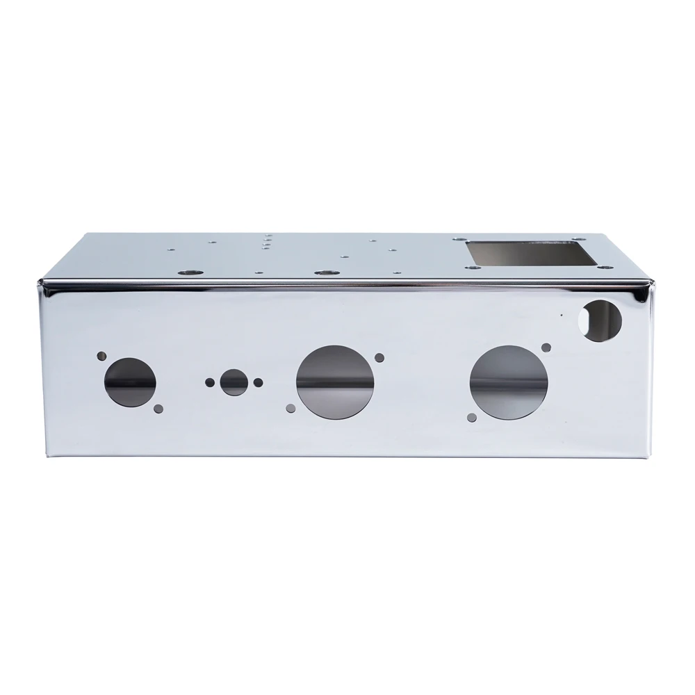 1 unidad de amplificador de tubo DIY con chasis cromado Champ 50S 5F1 para guitarra