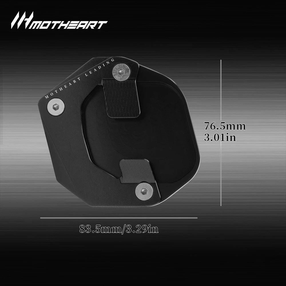 Motorcycle Side Stand Enlarger For Tenere 700 T7 XTZ700 19‑26 CNC 6061 Aluminum Kickstand Foot Pad Accessories