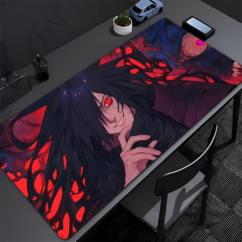 

Mouse Pad Large NARUTO Uchiha Madara Gamer Keyboard Mat Pads Gaming Desk Protector Laptops Mousepad Deskmat PC HD Anime Mousepad