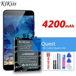 KiKiss Replacement Battery for Cubot Quest Cellphone IP68 Sports Rugged Phone Helio P22 Octa-Core 5.5